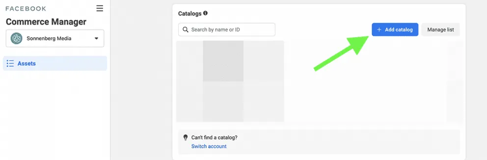 Create and link product catalog with Instagram